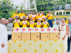 Huawei donates to Pope John Senior High School and Minor Seminary