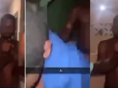 Male teacher caught in a compromising position with a female student