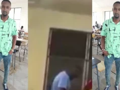 Clear photos of Bole SHS teacher in viral video