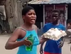 Lady curses youngman who lied to community members that he had slept with her