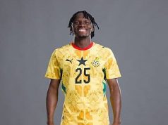 Prince Kwabena Adu celebrates Ghana’s world cup progress