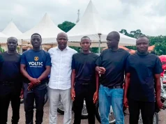 Inusah Mahama congratulates Salaga South Feed Ghana Brigade graduates