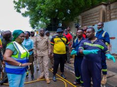 Photos: Vice President joins nationwide clean-up exercise