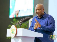 Mahama begins Volta Region tour with sod-cutting for 24-hour economy markets