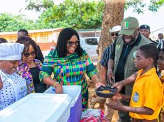 Gender Minister leads monitoring exercise to strengthen School Feeding Programme
