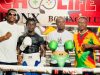 Asamoah Gyan visits John Laryea ahead of August 15 fight against Adrian Robledo Maximiliano