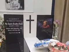 Ghanaians Get First Glimpse Of Daddy Lumba’s Final Resting Place One Year After His Passing