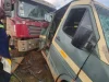 Six-year-old child dies at Police Hospital after school bus crash involving tipper truck at Airport Junction