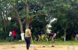 NACOC management, staff join nationwide clean-up exercise