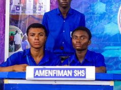 Amenfiman SHS grabs first Western region NSMQ ticket with commanding 61-point show