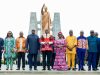 Gabonese President Nguema pays homage to Kwame Nkrumah