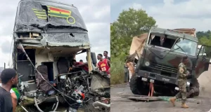 Military personnel deployed to Bawku involved in an accident