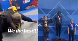 Ghanaian Mother Wins Hearts After Coaching Daughter To Brazilian Jiu-Jitsu Gold In The US