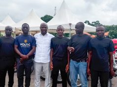 Inusah Mahama congratulates Salaga South Feed Ghana Brigade graduates