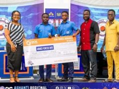NSMQ 2026: Armed Forces SHTS march to nationals, warn rivals ‘we’re coming with our guns’