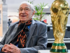 The 91-year-old Argentine journalist covering his 18th World Cup