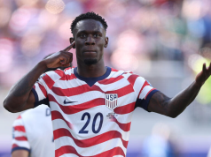 Balogun scores and is sent off as US reach last 16