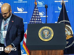 White House teleprompter operator accused of making $100k off Trump speech bets