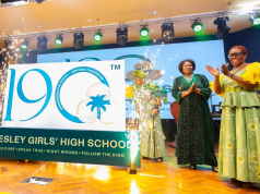 Photos: Vice President joins Wesley Girls to unveil logo for school’s 190th anniversary celebrations