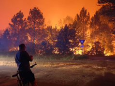 Around 12,000 people evacuated in France fires