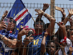 Thousands welcome home Cape Verde footballers after stunning World Cup run