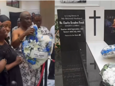 Emotional scenes as family marks One Year Anniversary of Lumba’s passing
