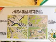 Accra-Tema Motorway reconstruction 48% complete with drainage works reducing flooding