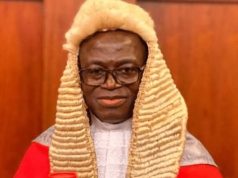 Justice Kulendi reveals nearly 30,000 pending cases as he inspires UG law students