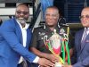 Democracy Cup trophy tour reaches Police Headquarters, NCCE ahead of Kotoko-Hearts clash
