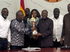 Democracy Cup: Speaker Bagbin receives 2026 trophy, unveils major Sunderland initiative