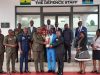 Military High Command receives Democracy Cup trophy ahead of Friday’s showdown