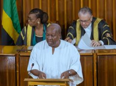 President Mahama addresses joint sitting of Jamaican parliaments