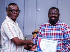 Richard Agyare honoured by NPP UK East London Chapter for dedicated service