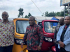 Volta Regional Minister donates tricycles to HTH