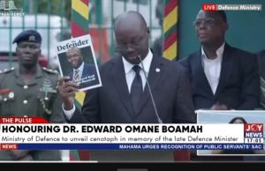 Defender Magazine to preserve Omane Boamah’s legacy of service and integrity – Ato Forson