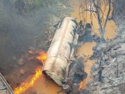 Seven casualties recorded in fiery multi-vehicle crash on Accra-Kumasi Highway