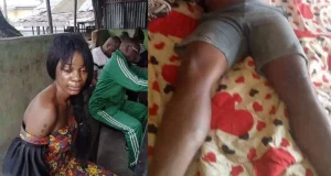 Beautiful lady arrested for murdering her boyfriend