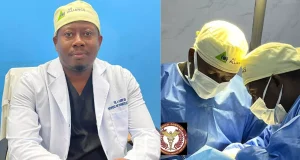 Dr. Fidel Agyei Asante successfully performs first ever Latarjet-Bristow procedure in a Liberian Hospital