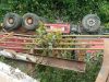 Tipper truck plunges into River Offin at Adiembra, two injured