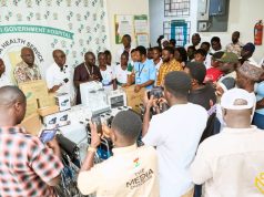 Kingsley Agyemang donates medical equipment, pays patients’ bills at Kyebi Hospital