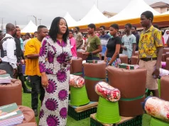 Ablekuma North MP Supports 500 SHS Freshmen with Back-to-School Items