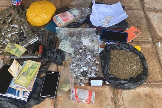 Tamale: 5 arrested over suspected drug activities; police seize pistols, narcotics