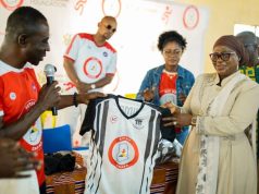 Kit Up Ghana Foundation donates jerseys to Achimota Basic School