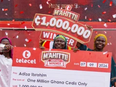 Telecel presents 1st one million cedis to mother of eight in M’ahitti Promo