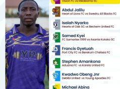 GPL Week 3: Port City’s Gyetuah bags a brace as 9 outstanding players named NASCO Players of the Match