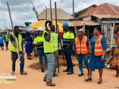 Kwahu Afram Plains North Assembly rolls out solar street lights to improve security and visibility