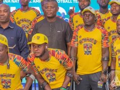 Black Challenge unveiled with sights set on Amputee World Cup glory