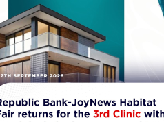 JoyNews Republic Bank Habitat Fair returns with 3rd clinic set for September 25- 27 at Junction Mall