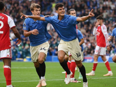 Arsenal handed first loss by brilliant Brighton