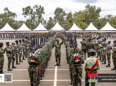 646 military recruits pass out after six-month infantry training at Shai Hills
